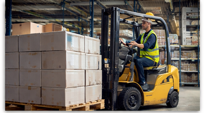 Almacenaje y consolidación de carga comercial para despacho internacional